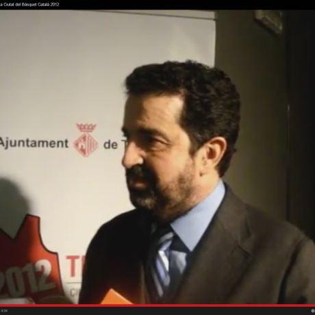 Presentació Terrassa Ciutat del Bàsquet Català 2012