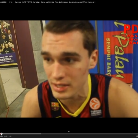 Declaraciones Hezonja y Abrines Euroleague Top16: Barcelona-Estrella Roja